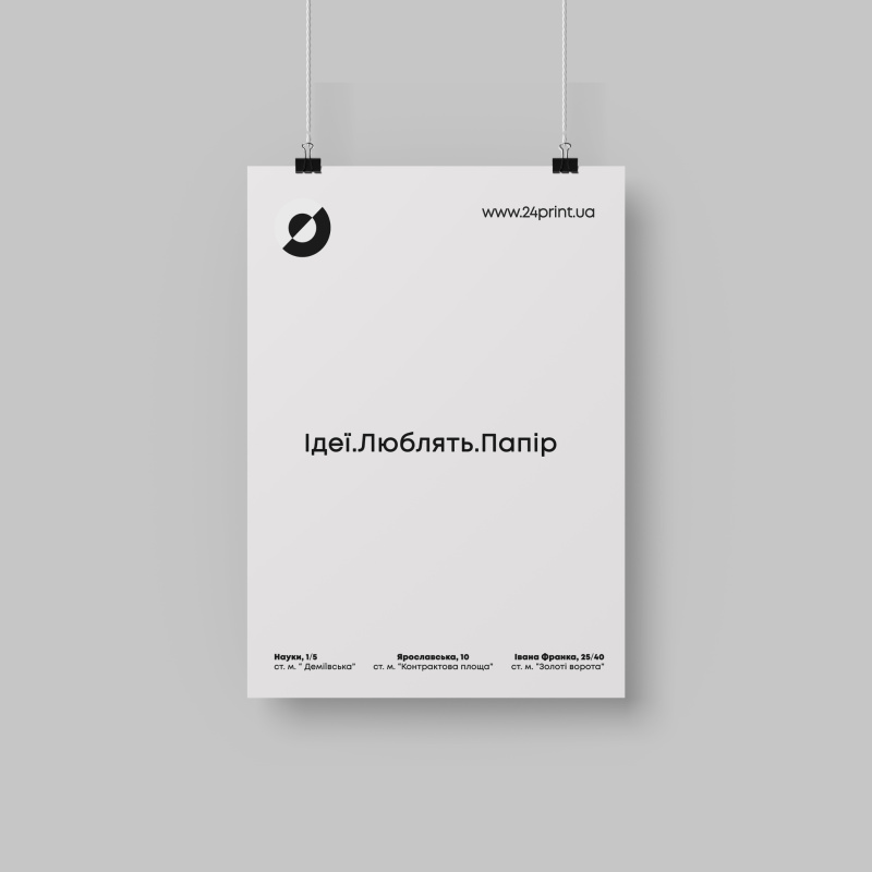 Друк постерів